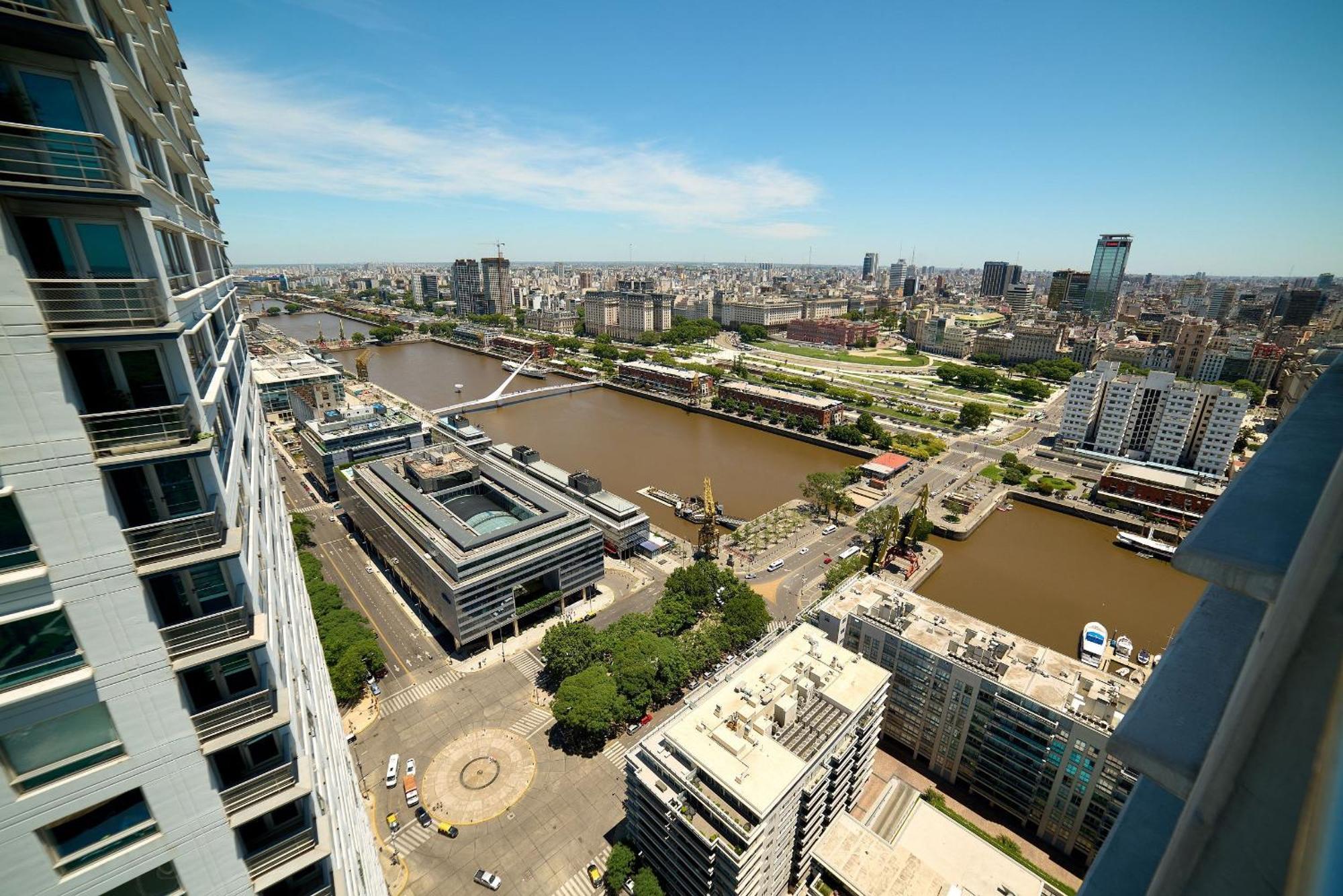 Appartement Puerto Madero Piso 38 Vista Rio Frente Al Hilton Buenos Aires